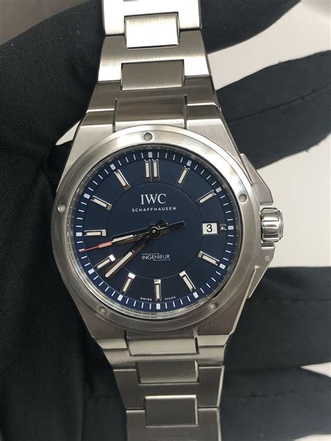 iwc ingenieur w125|iwc ingenieur 40mm blue.